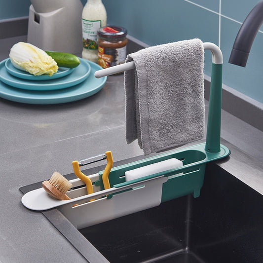 Telescopic Sink Drain Rack